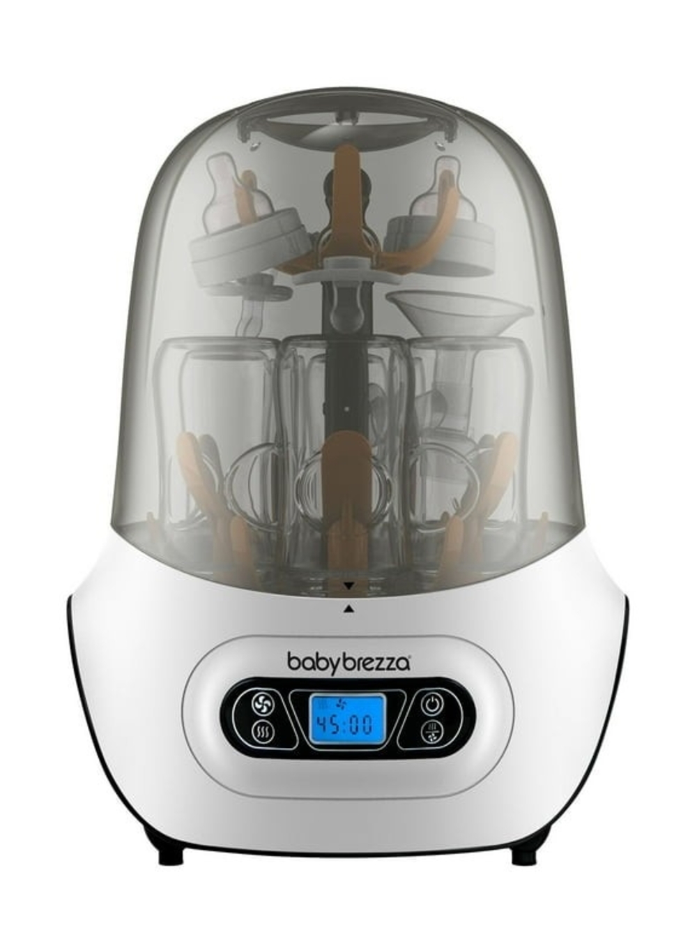Baby Brezza White Electric Baby Bottle Sterilizer and Dryer